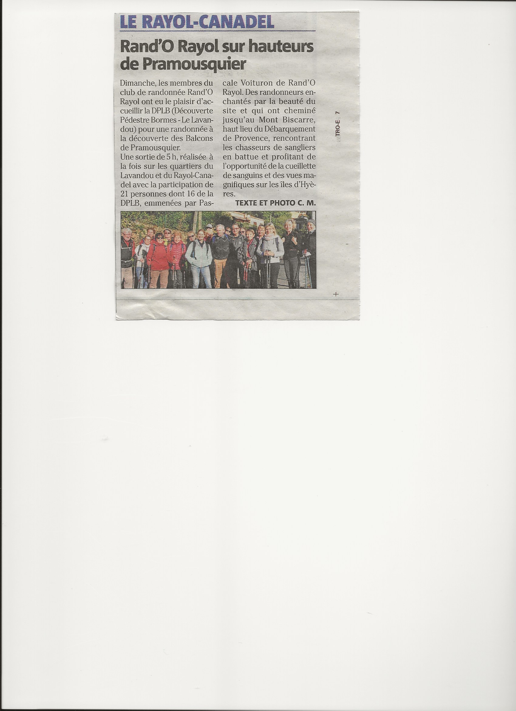 Var matin balcons de pramousquier