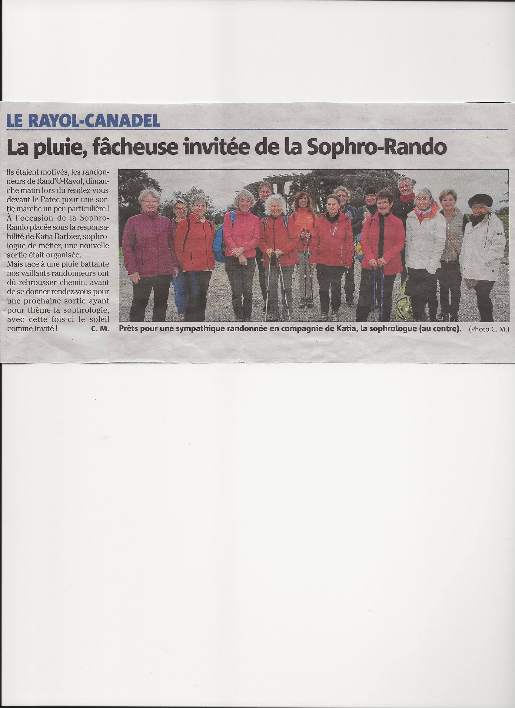 Var matin sophro rando